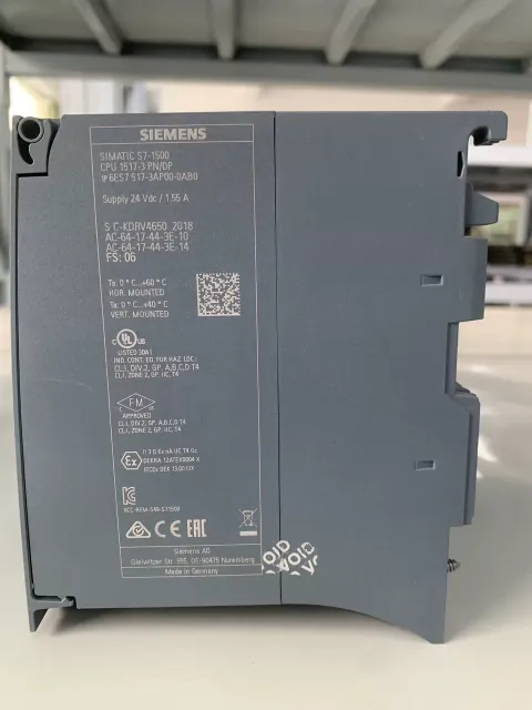 Siemens 6ES7517-3AP00-0AB0 PLC Module — product photo 9 of 14