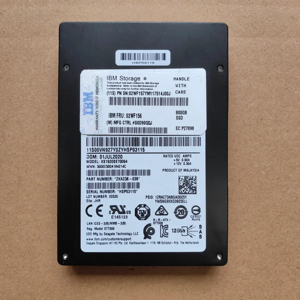 IBM / Seagate 02WF156 / XS1920SE70094 / 2XA238-039 Industrial Automation Component product photo 1