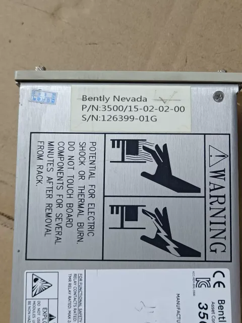 Bently Nevada 3500/15-02-02-00 / 127610-01 Power Electronics Module product photo 4
