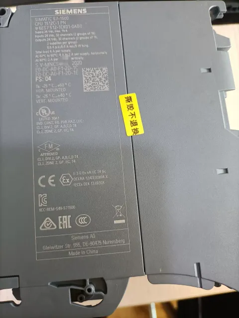 Siemens 6ES7512-1CK01-0AB0 Industrial Automation Component — product photo 2 of 8