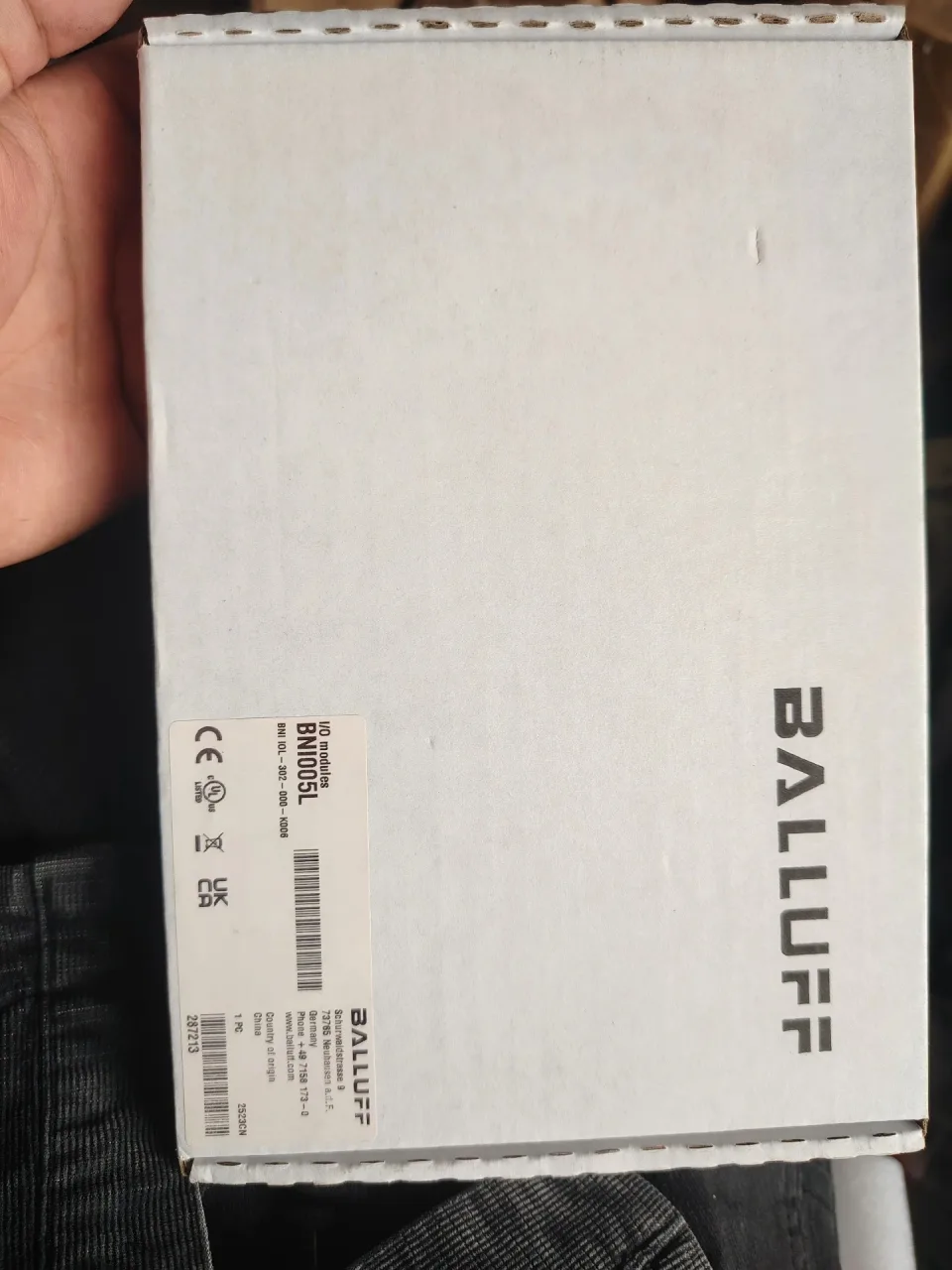 Balluff BNI005L Industrial Sensor product photo 1