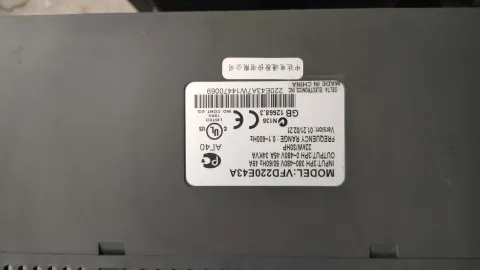 Delta VFD037E43A; VFD110E43A; VFD150E43A Motor & Drive Component product photo 3