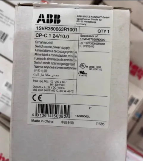 ABB 1SVR360663R1001 + 1SVR360763R1001 + 1SVR360060R1001 Power Electronics Module product photo 3