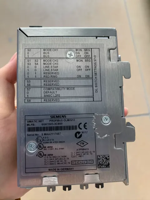 Siemens 6GK1503-3CB00 Industrial Automation Component — product photo 6 of 9