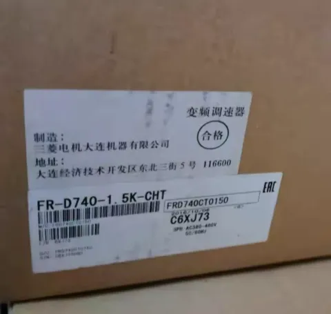 Mitsubishi Electric FR-D740-1.5K-CHT Motor & Drive Component product photo 2