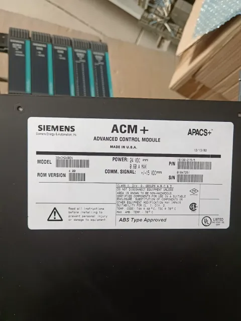Siemens 39SDM024DCCBN 16101-174/12 / 39EAMCBN 16154-93/3 / 39ACM24BEN 16139-215/5 Industrial Automation Component product photo 4
