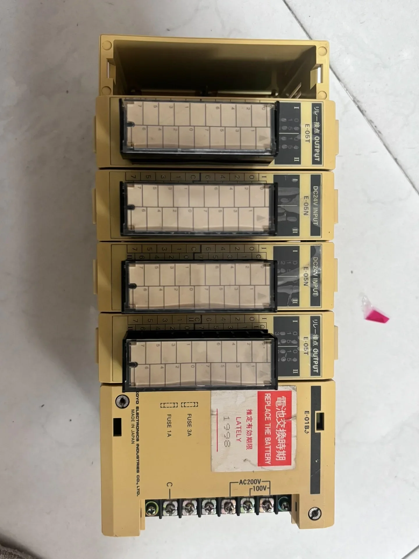 White Label E-01BJ + E-05N + E-05T PLC Module product photo 1