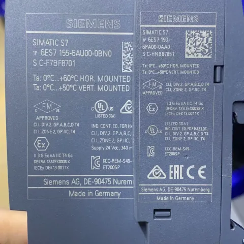 Siemens 6ES7155-6AU00-0BN0 Industrial Automation Component product photo 1