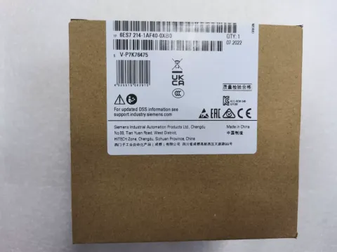 Siemens 6ES7214-1AF40-0XB0 PLC Module product photo 1