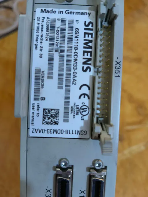 Siemens 6SN1118-0DM33-0AA2 Motor & Drive Component product photo 1