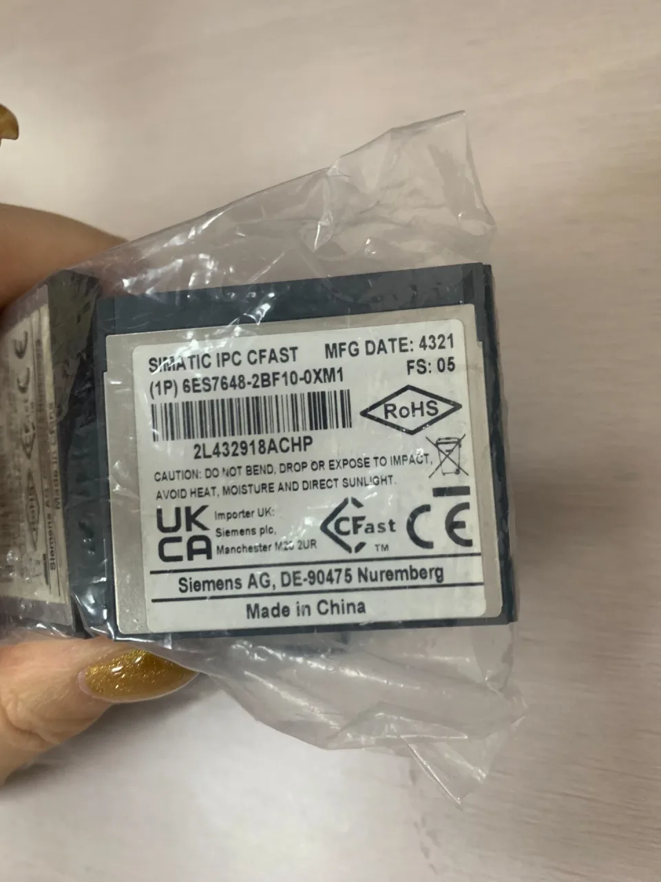 Siemens 6ES7648-2BF10-0XM1 Industrial Automation Component product photo 1