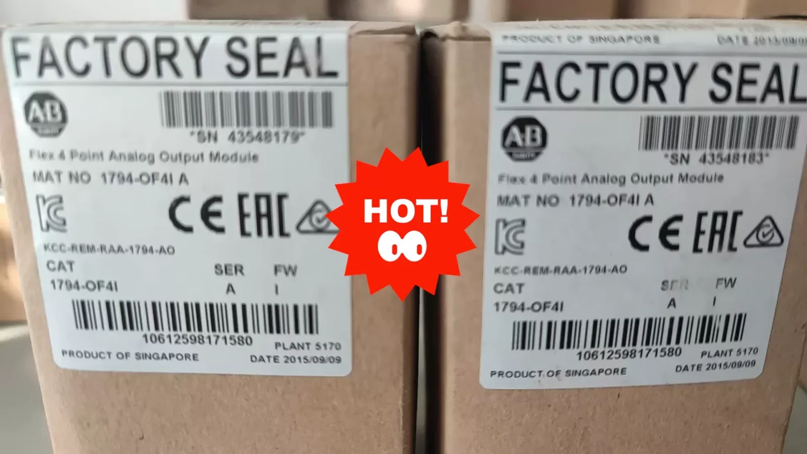 Allen-Bradley 1794-OF4I I/O Module product photo 1