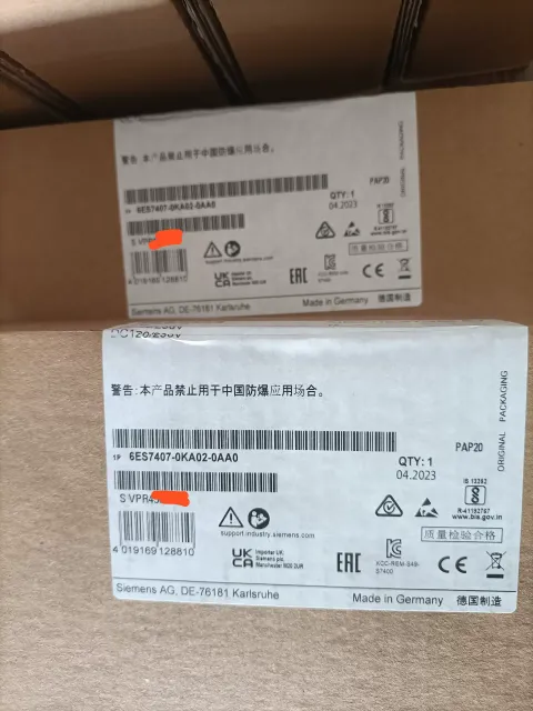 Siemens 6ES7407-0KA02-0AA0 Power Electronics Module — product photo 3 of 15
