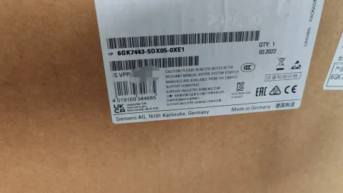 Siemens 6GK7443-5DX05-0XE1 Industrial Automation Component — product photo 4 of 4