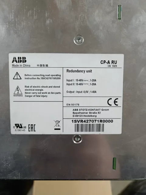ABB 1SVR427071R0000 Power Electronics Module product photo 8