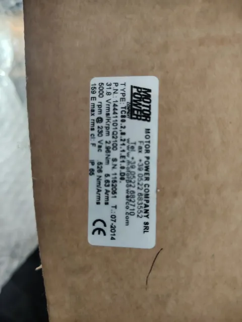 Motor Power Company TC80.2.8.21.4E1.0.00 Motor & Drive Component product photo 1
