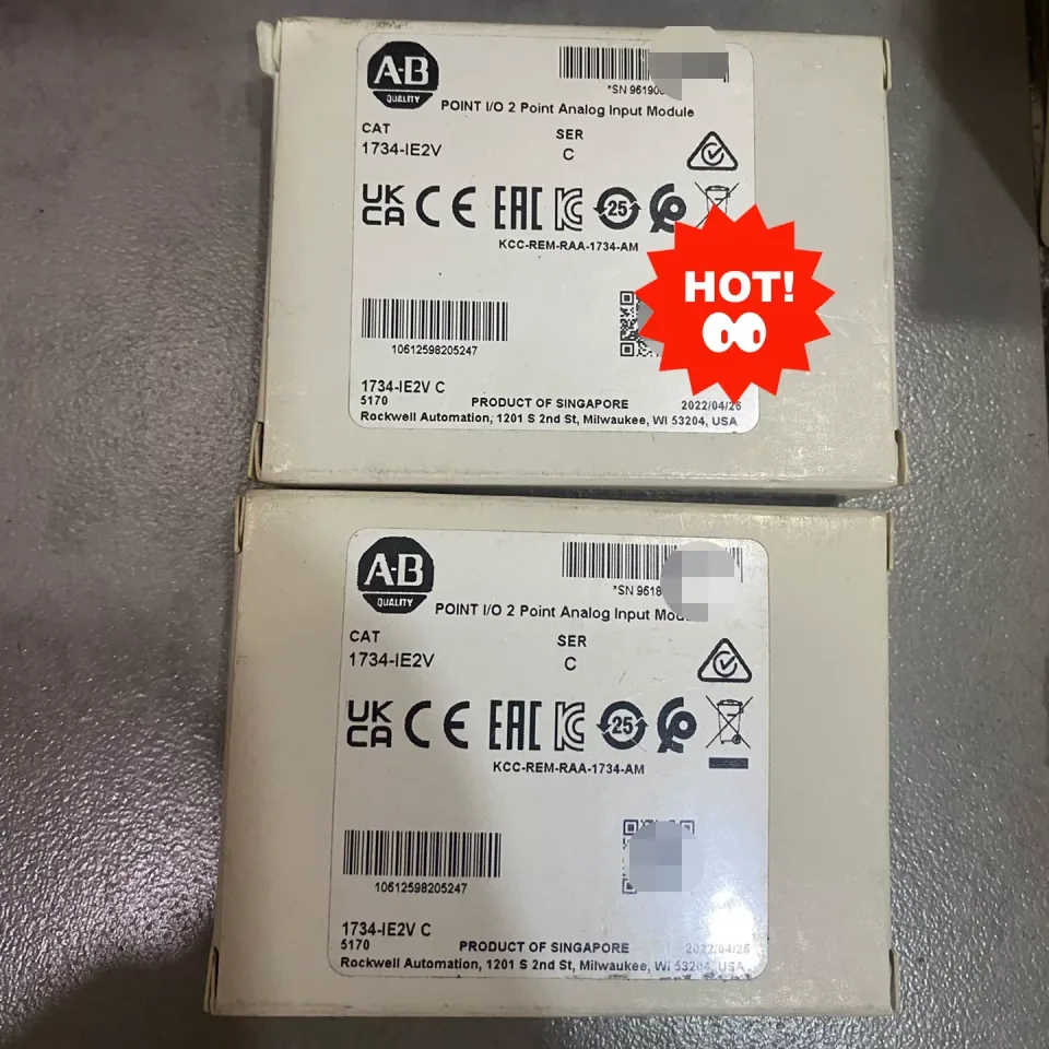 Unbranded Industrial 1734-IE2V I/O Module product photo 1
