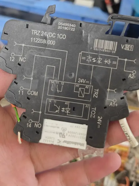 Weidmüller ZDK 2.5 / ZDU 2.5-2/3AN / TRZ 24VDC 1CO 1122880000 / DK5 Industrial Relay product photo 5