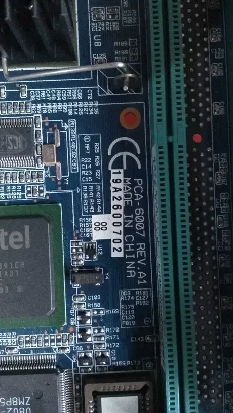 Advantech PCA-6007 Rev.A1 Industrial Control Board product photo 2