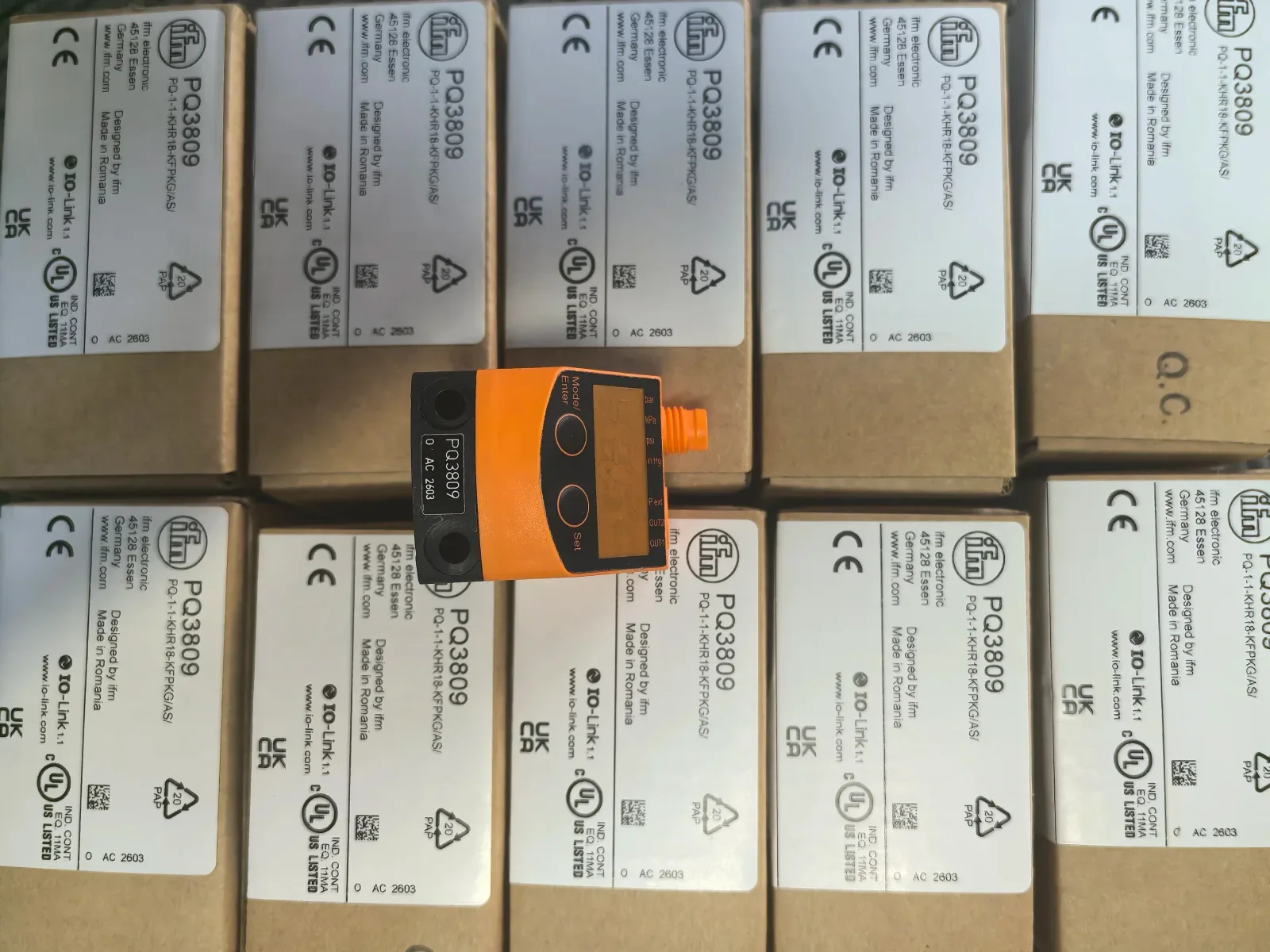 ifm PQ3809 / PQ-1-1-KHR18-KFPKG/AS Industrial Sensor product photo 1