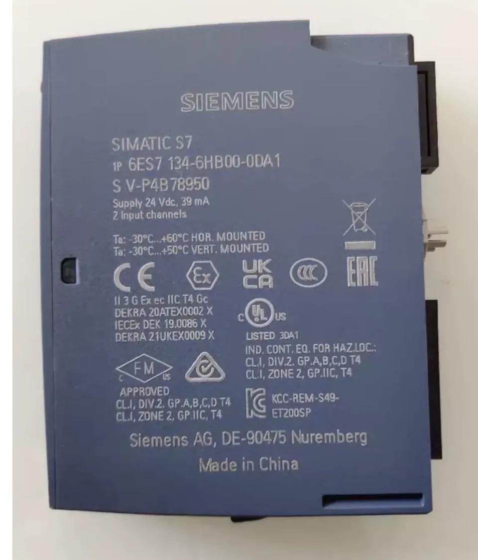 Siemens 6ES7134-6HB00-0DA1 Industrial Automation Component product photo 1
