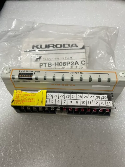 KURODA PTB-08P2A I/O Module product photo 2