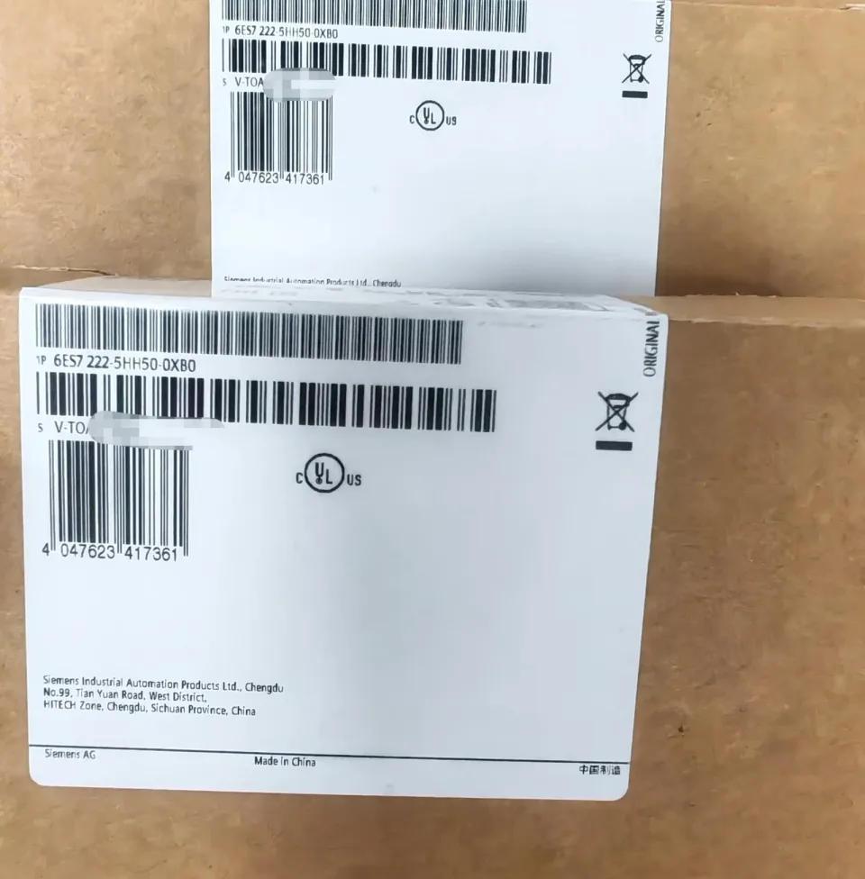 Siemens 6ES7 222-5HH50-0XB0 PLC Module product photo 1