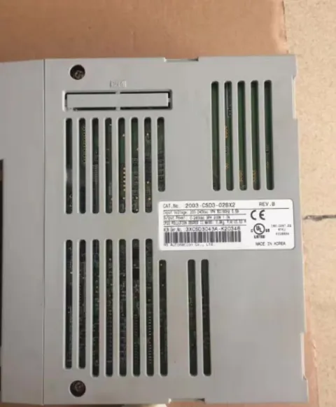 Allen-Bradley / Rockwell Automation 2003-CSD3-02BX2 Motor & Drive Component product photo 2