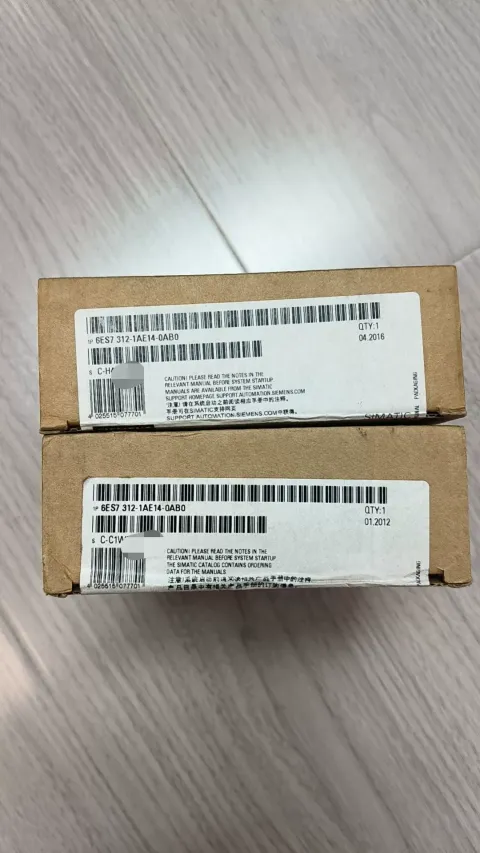 Siemens 6ES7 312-1AE14-0AB0 Industrial Automation Component product photo 1