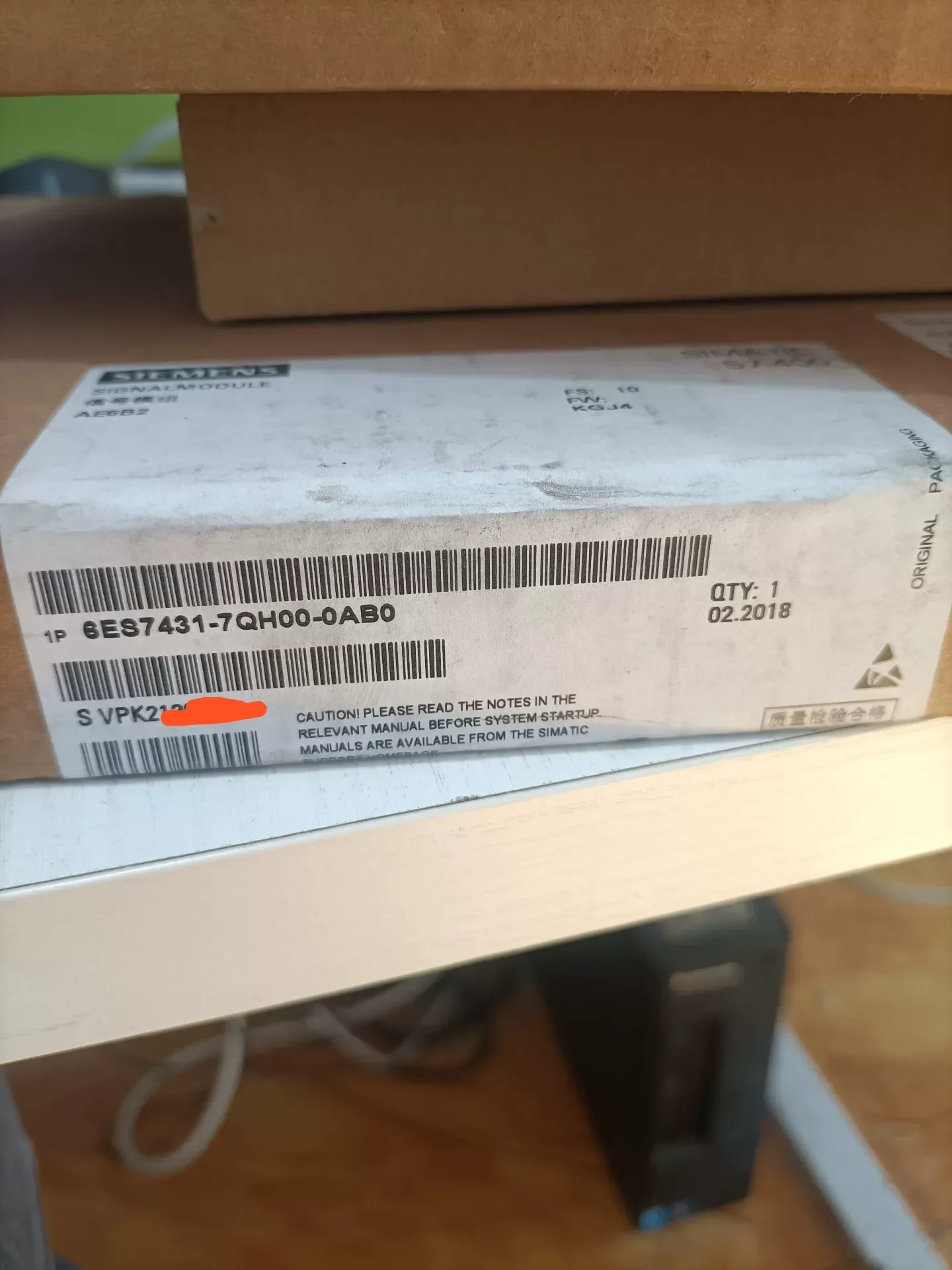 Siemens 6ES7 431-7QH00-0AB0 Industrial Automation Component product photo 1