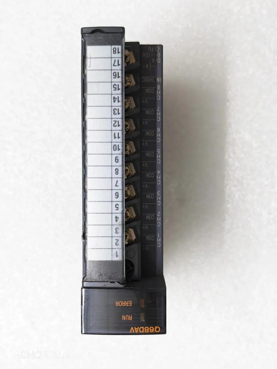 Mitsubishi Electric Q68DAV PLC Module product photo 1