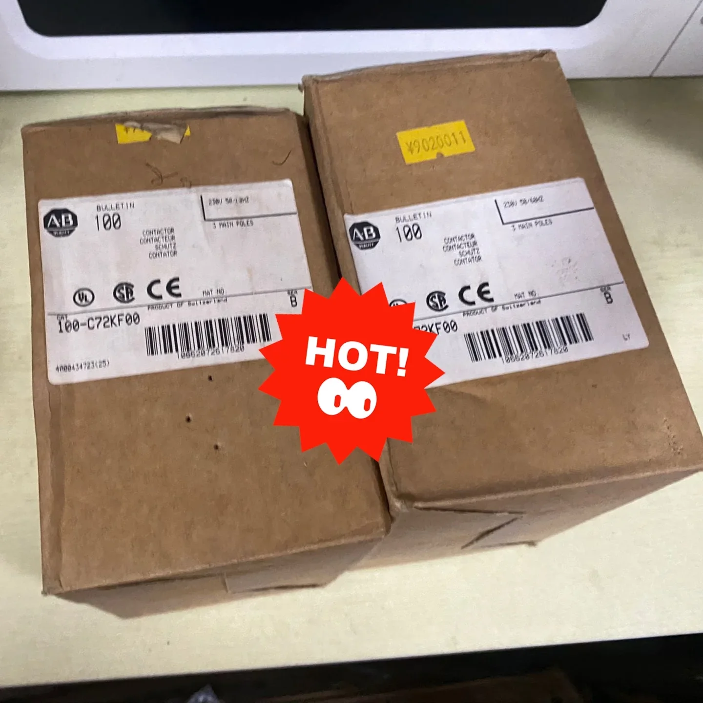 Allen-Bradley 100-C72KF00 Industrial Relay product photo 1