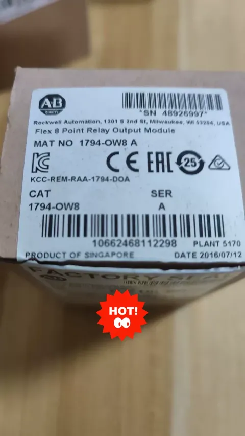 Allen-Bradley 1794-OW8 PLC Module product photo 1