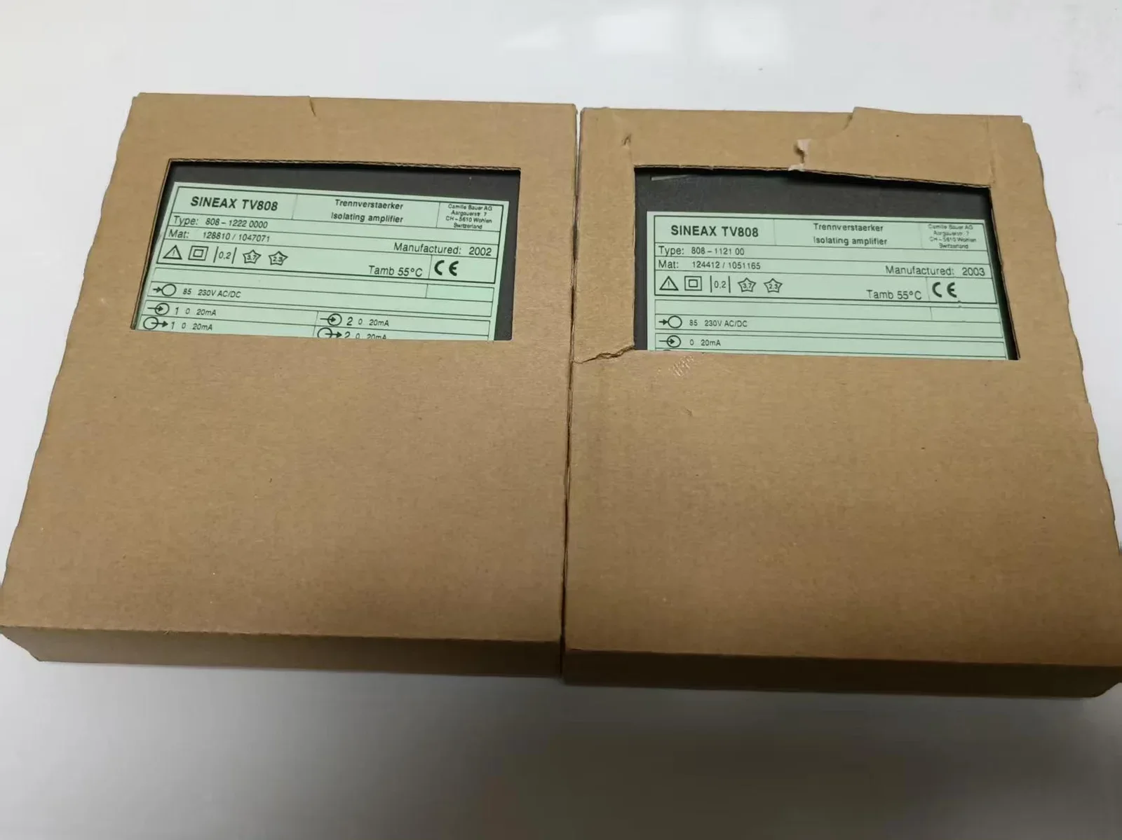 Camille Bauer / SINEAX 808-1222 0000 Industrial Automation Component product photo 1