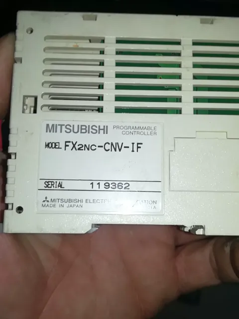 Mitsubishi Electric FX2NC-32MT-D/UL; FX2NC-CNV-IF; FX2NC-16EX PLC Module product photo 4