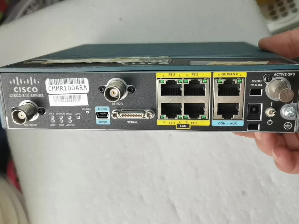 Cisco C819G-4G-GA-K9 V01 Industrial Automation Component product photo 1