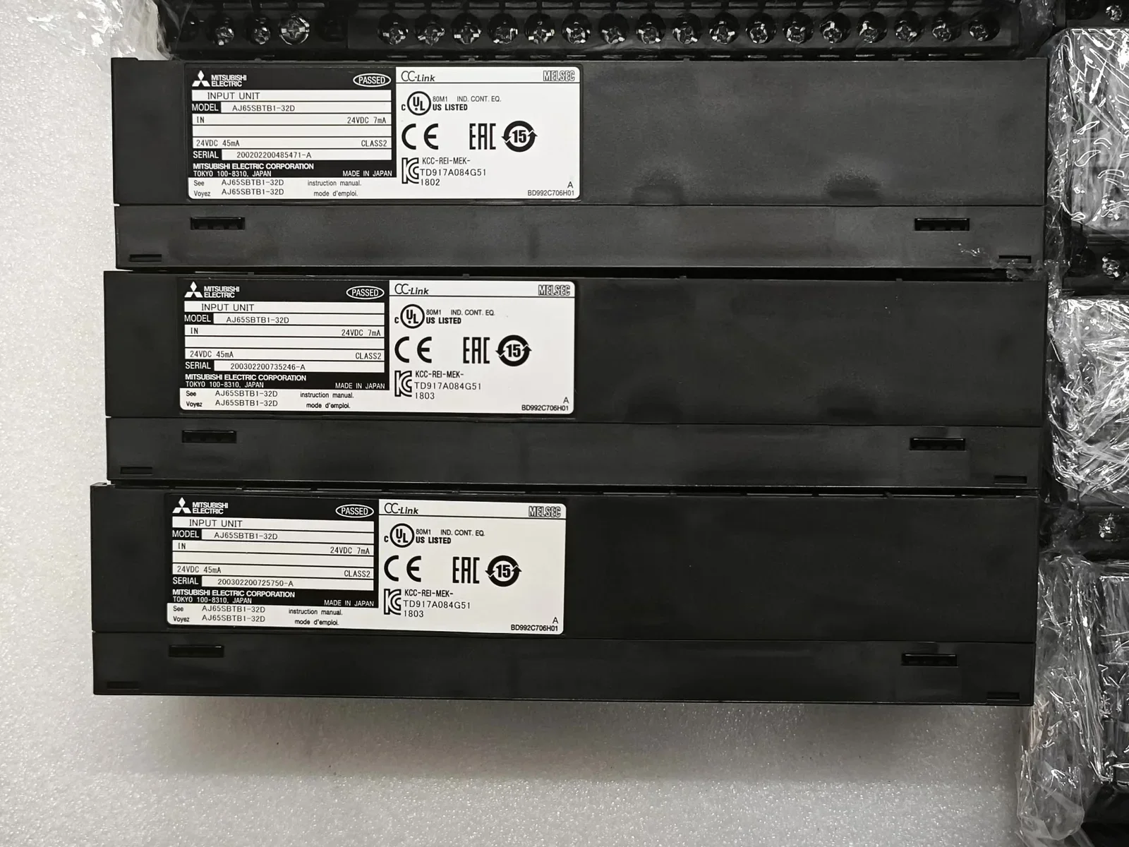 Mitsubishi Electric AJ65SBTB1-32D I/O Module — product photo 1 of 50