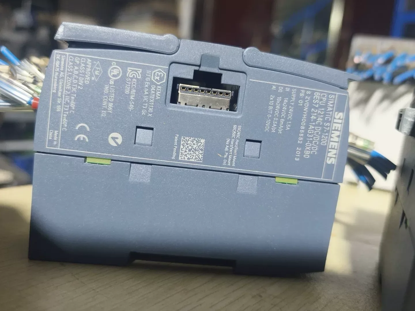 Siemens 6ES7214-1AG31-0XB0 PLC Module product photo 1