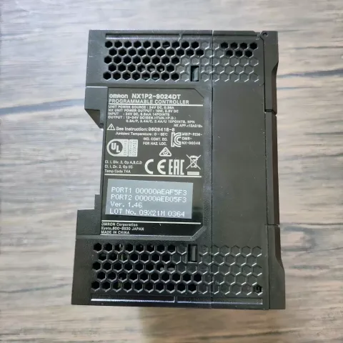 Omron NX1P2-9024DT PLC Module product photo 2