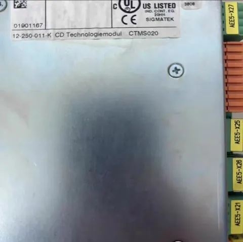 SIGMATEK 12-250-011-K / CTMS020 Industrial Control Board product photo 3