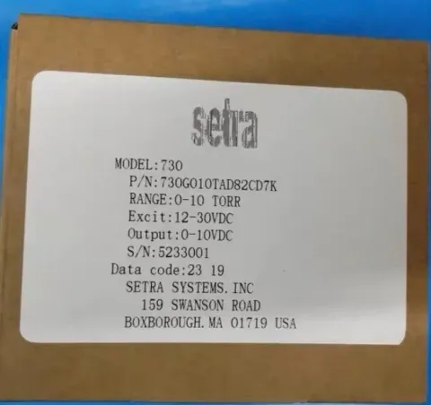 Setra 730G010TAD82CD7K Industrial Sensor product photo 3