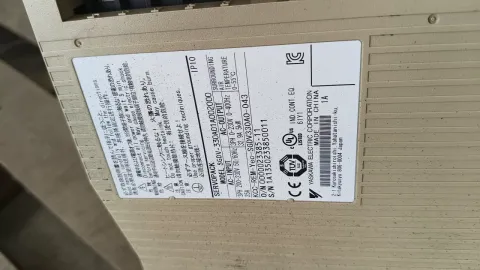 Yaskawa SGDV-330A01A002000; SGMGV-44ADC61 Motor & Drive Component — product photo 7 of 18