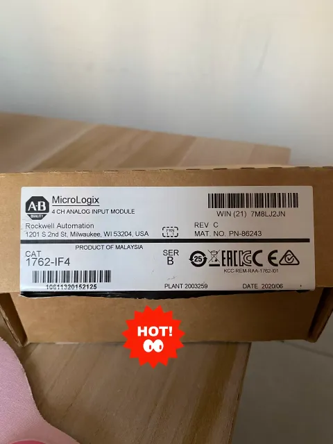 Allen-Bradley 1762-IF4 Industrial Automation Component product photo 1
