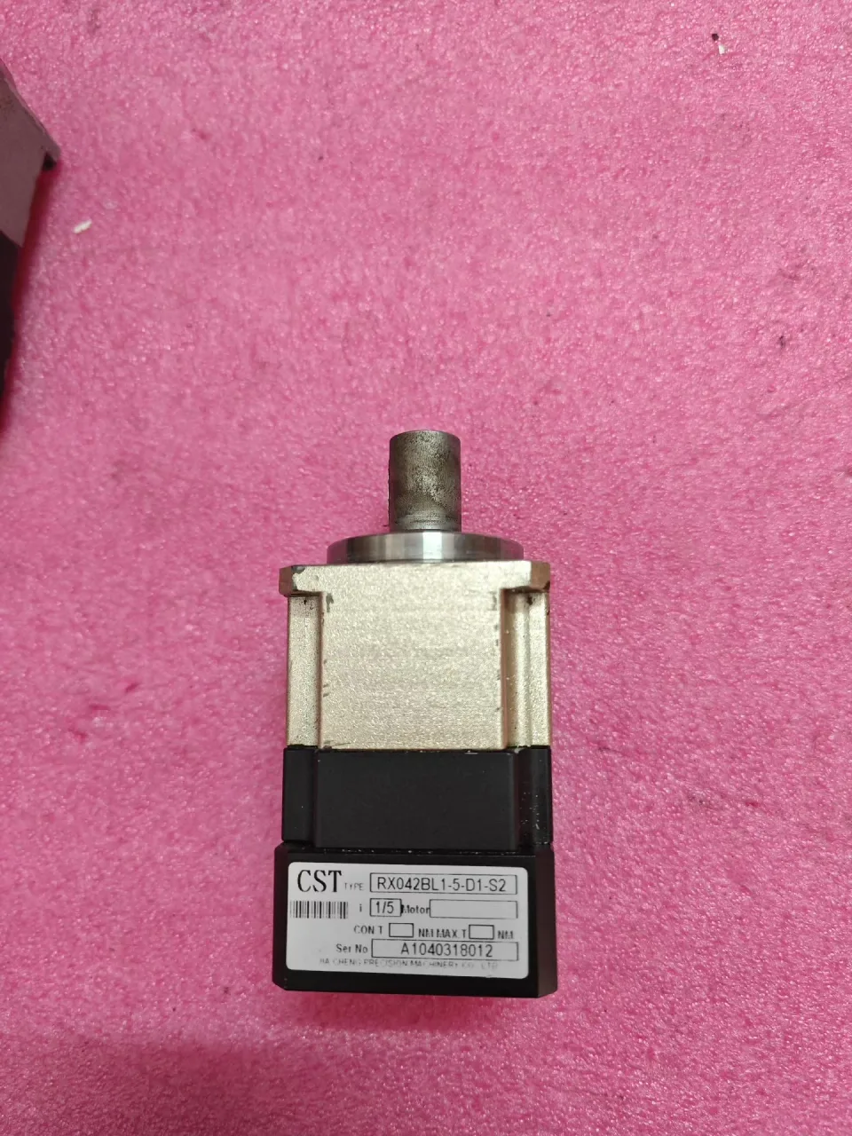 CST / Ha Cheng Precision Machinery RX042BL1-5-D1-S2 Motor & Drive Component — product photo 1 of 18