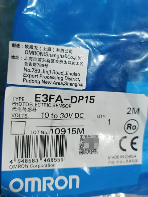 OMRON E3FA-DP15 Industrial Sensor product photo 1
