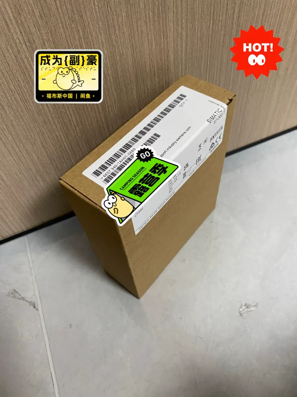 Siemens 6ES7340-1CH02-0AE0 Industrial Automation Component product photo 1