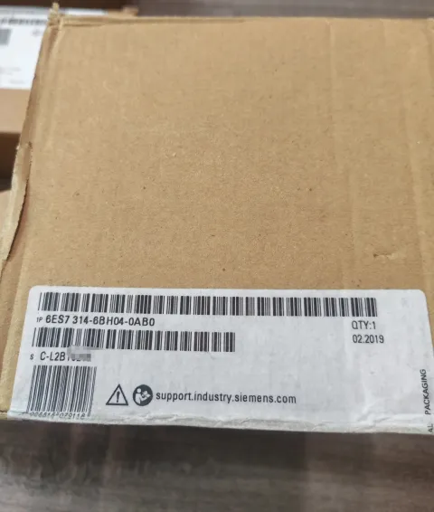Siemens 6ES7 314-6BH04-0AB0 PLC Module product photo 1