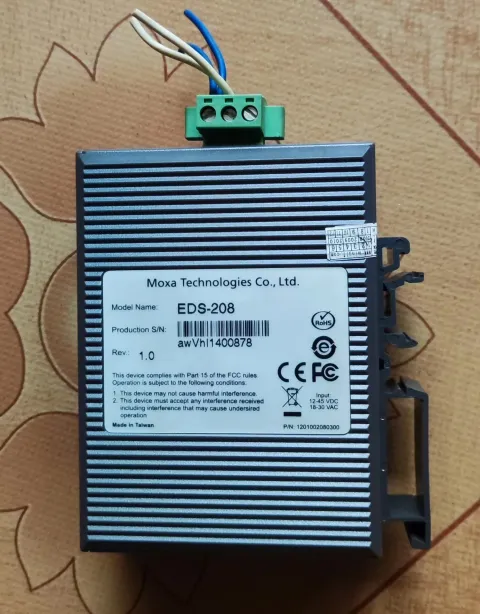 Moxa EDS-208 Industrial Automation Component product photo 1