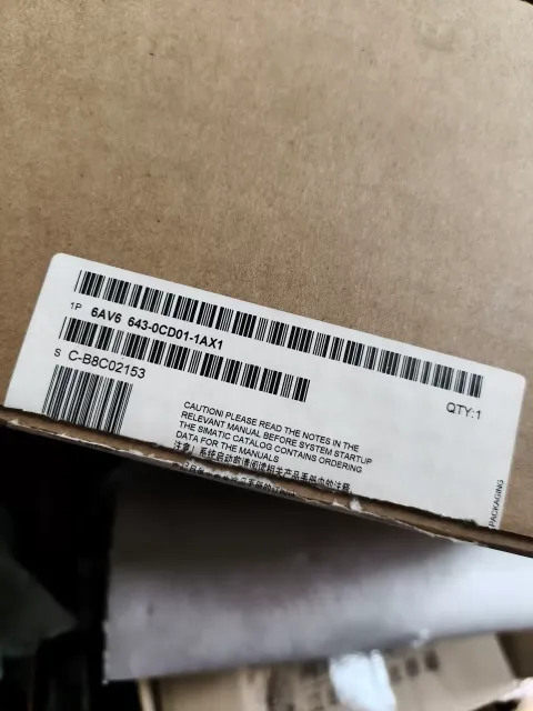 Siemens 6AV6643-0CD01-1AX1 Industrial Automation Component — product photo 3 of 5