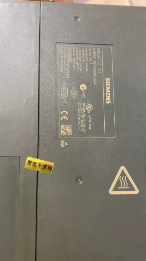 Siemens 6ES7407-0KR02-0AA0 Power Electronics Module — product photo 3 of 19